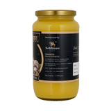 KASHTBHANJAN A2 Desi Cow Ghee - Pure Grassfed A2 Gir Cow Ghee (1 Litre) | Made with Traditional Bilona Method | Rich in Omega-3 & Omega-6, Vitamins A, E, K | Lab-Tested, Additive-Free, Healthy Ghee for Cooking & Skincare (1000 ml)